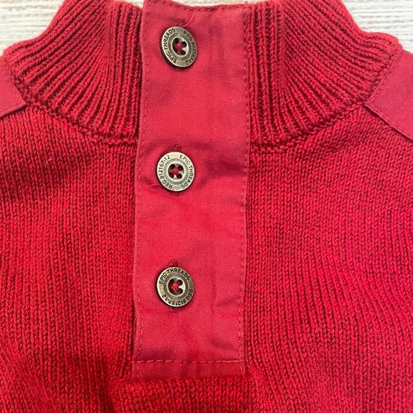 Boys Turtleneck Sweater and Holiday Plaid Button Up Shirt Set - Picture 5 of 8